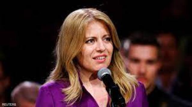  رئيسة سلوفاكيا زوزانا كابوتوفا