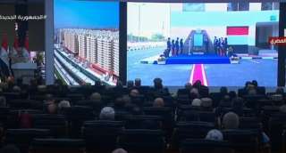 الرئيس السيسى يشهد افتتاح المرحلة الثالثة من مشروع ”بشاير الخير 2”