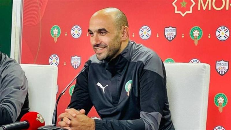 وليد الركراكي مدرب المغرب