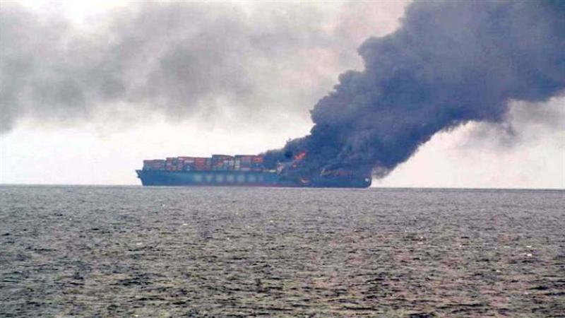 إصابة سفينة بمقذوف مجهول جنوب غرب عدن في اليمن