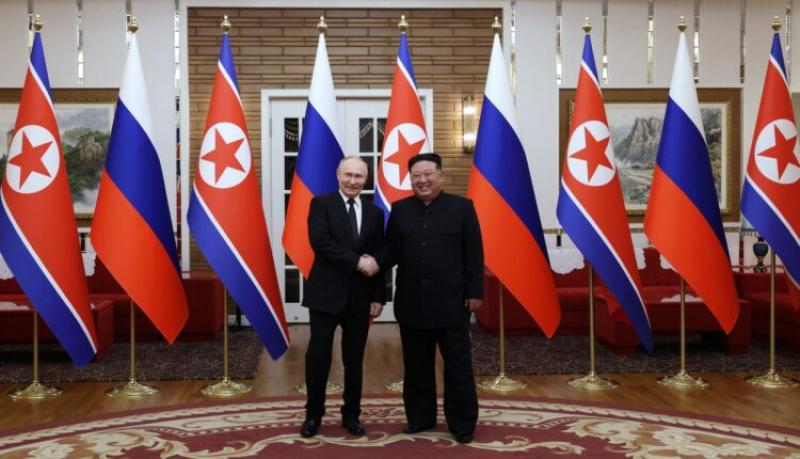 بوتين وكيم جونغ أون يوقعان اتفاقية شراكة استراتيجية شاملة بين روسيا وكوريا الشمالية