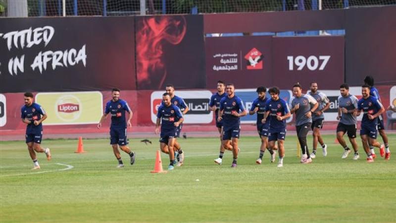 الأهلي يختتم استعداداته لمواجهة بيراميدز غدًا في الدوري