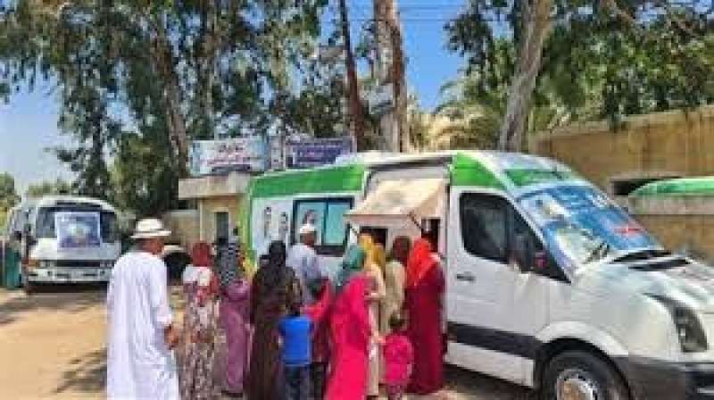قافلة طبية وتوعوية للمواطنين بالمجان بقرية كوم زمران في الدلنجات