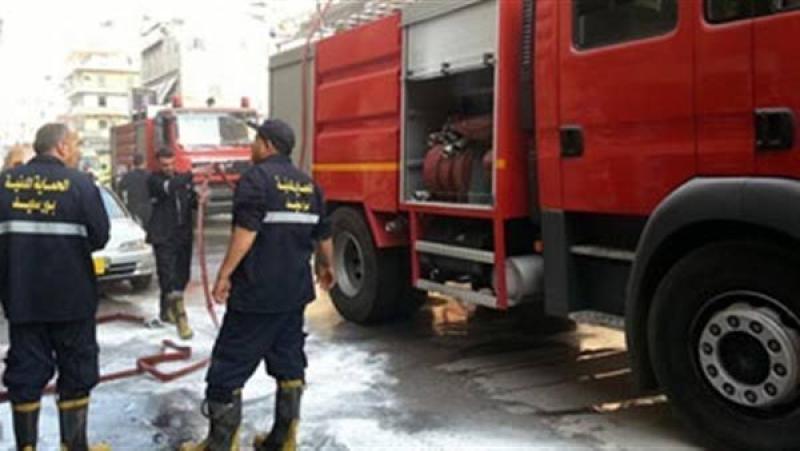 اندلاع حريق داخل فندق ريستا في بورسعيد والحماية المدنية تحاول السيطرة