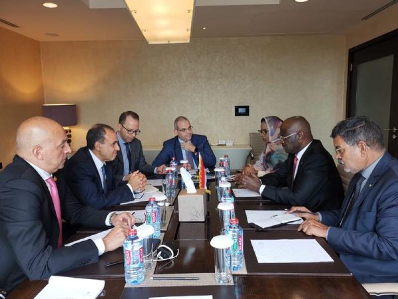وزير الخارجية يبحث مع نظيره الموريتانى أوجه التعاون الثنائى بين البلدين