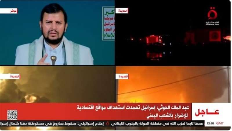 زعيم الحوثيين: أضفنا أسلحة جديدة تم تطويرها فى معركة دعم غزة