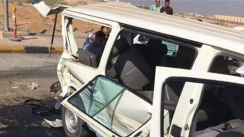 نجاة 10 مواطنين من الموت في حادث بمدينة العاشر من رمضان
