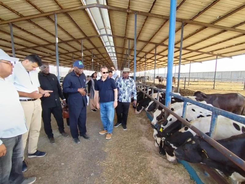 الزراعه : 10 سفراء أفارقة تجمع «السادك SADC» يتفقدون محطات التصدير بالطريق الصحراوى في زيارة ميدانية فريدة