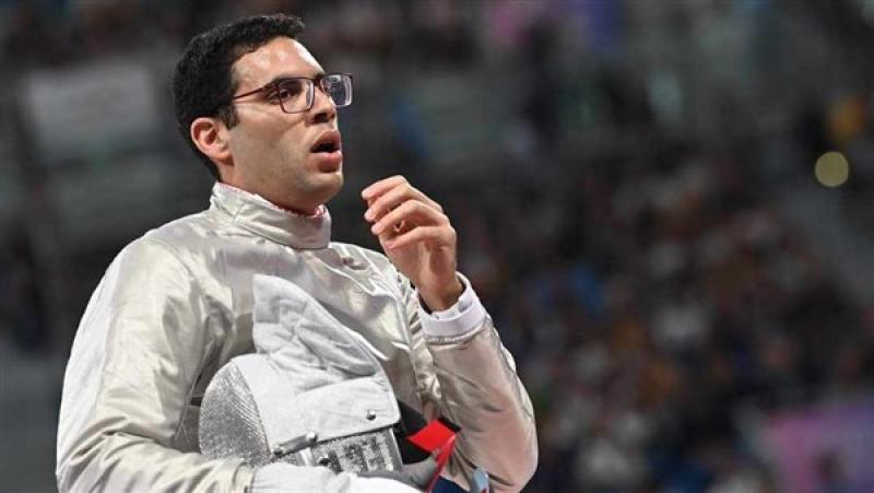 أولمبياد باريس.. محمد عامر إلى ربع سلاح السابر بعد الإطاحة بالمصنف الثاني عالميًا