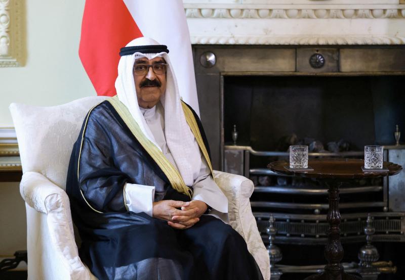 أمير الكويت يتلقى اتصالا هاتفيا من الأمير محمد بن سلمان للتعزية فى وفاه الشيخ سالم العلى الصباح