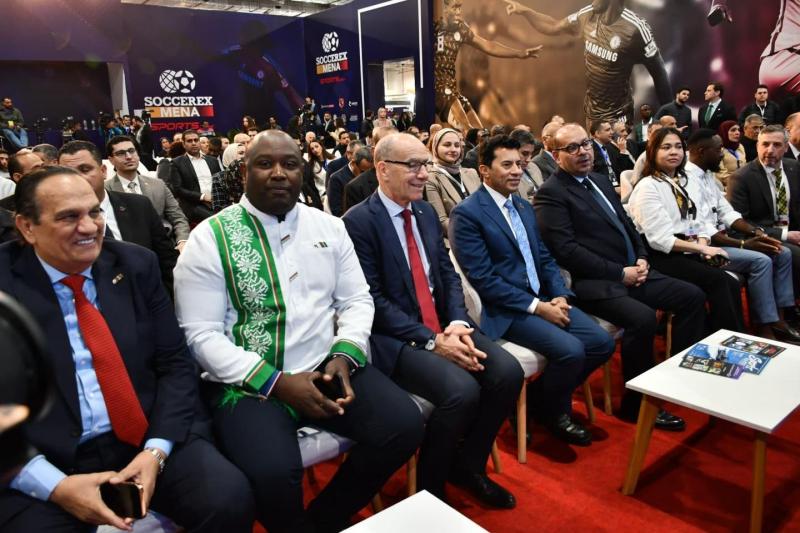 وزير الشباب والرياضة يفتتح مؤتمر “SOCCEREX MENA” في مصر لأول مرة ضمن فعاليات معرض سبورتس اكسبو 2025