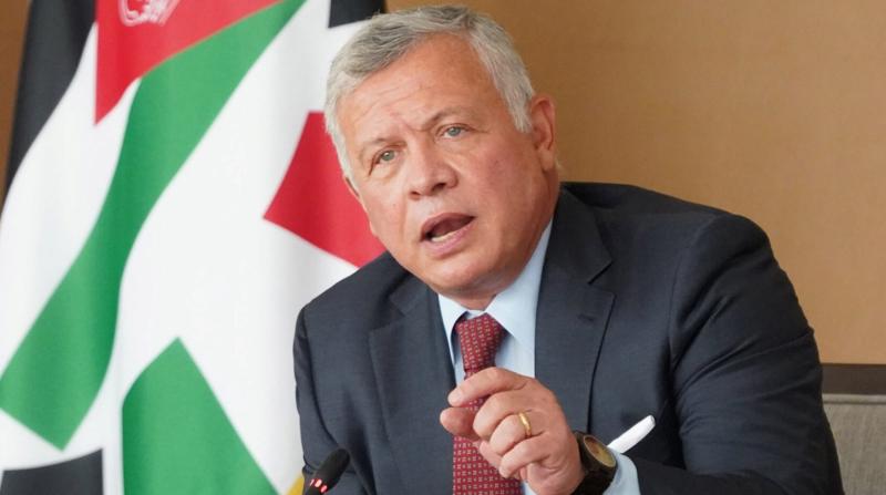 ملك الاردن  يشدد على ضرورة إعادة إعمار غزة دون تهجير سكانها