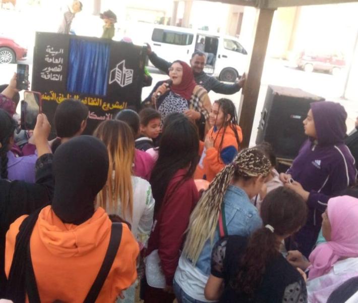 قصور الثقافة تقدم أنشطة متنوعة في برنامج ”العيد فرحة” بالإسكان البديل