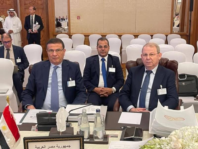 وزير الزراعة يشارك في الجلسة الرئيسية  للاجتماع التاسع والاربعون لمجلس مساهمي الهيئة العربية للاستثمار والانماء الزراعي بالكويت