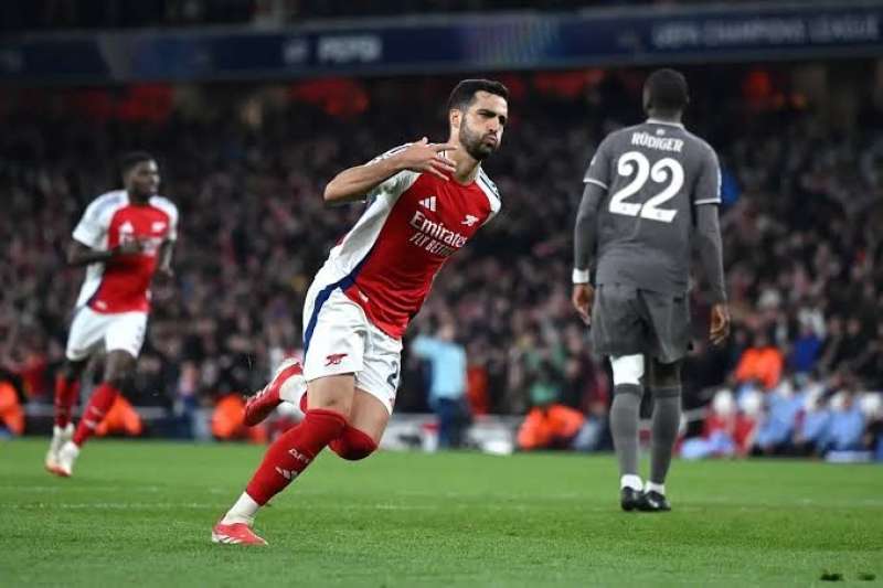 بقيادة جابريال مارتينلي.. تشكيل أرسنال ضد ريال مدريد في دوري أبطال أوروبا اليوم