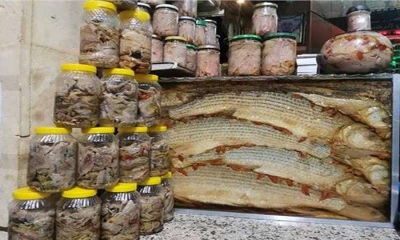 قبل شم النسيم.. انتعاش أسواق الفسيخ في أسوان اليوم