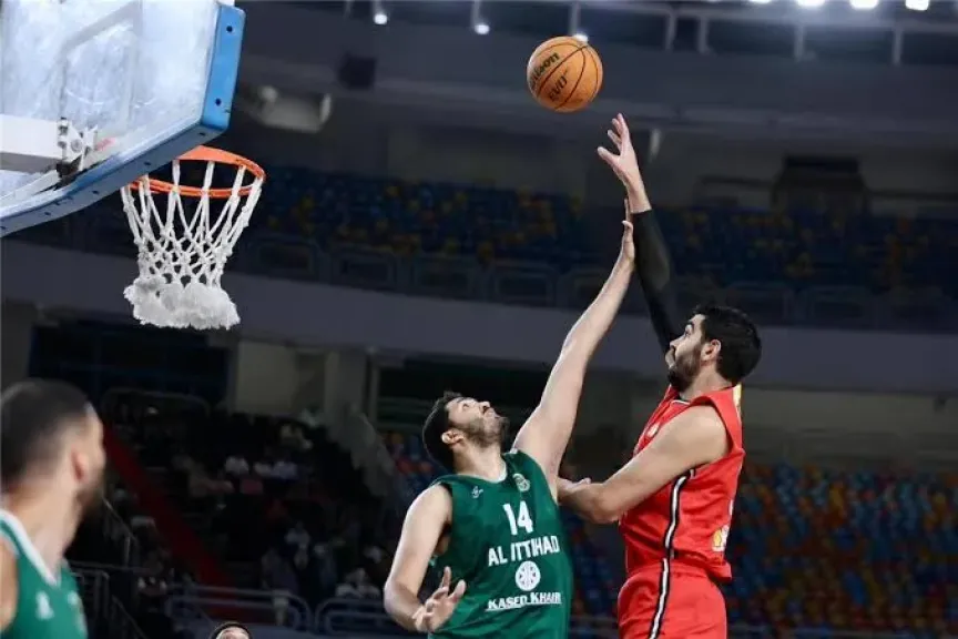 الأهلي والاتحاد بكرة السلة