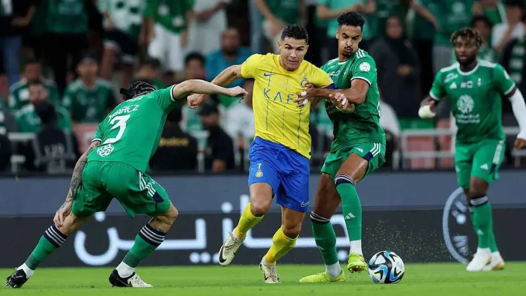 مباراة النصر ضد الأهلي