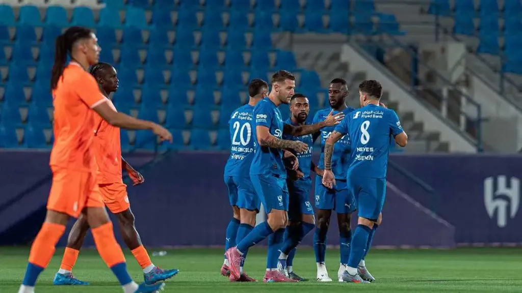 مباراة الهلال والرياض