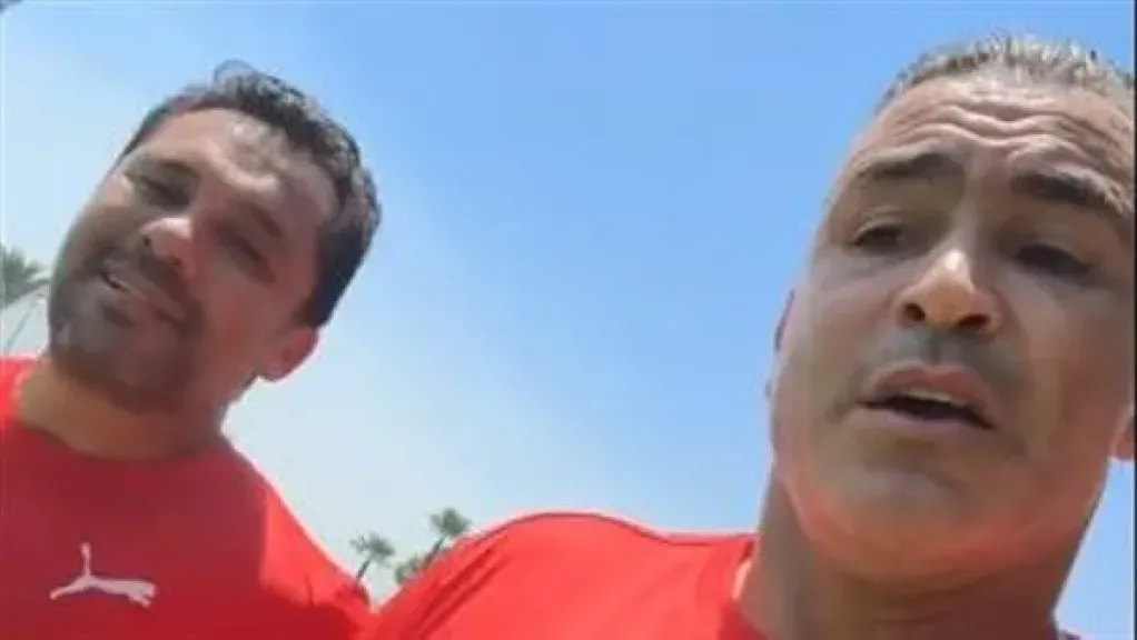 عصام الحضري وأحمد حسن