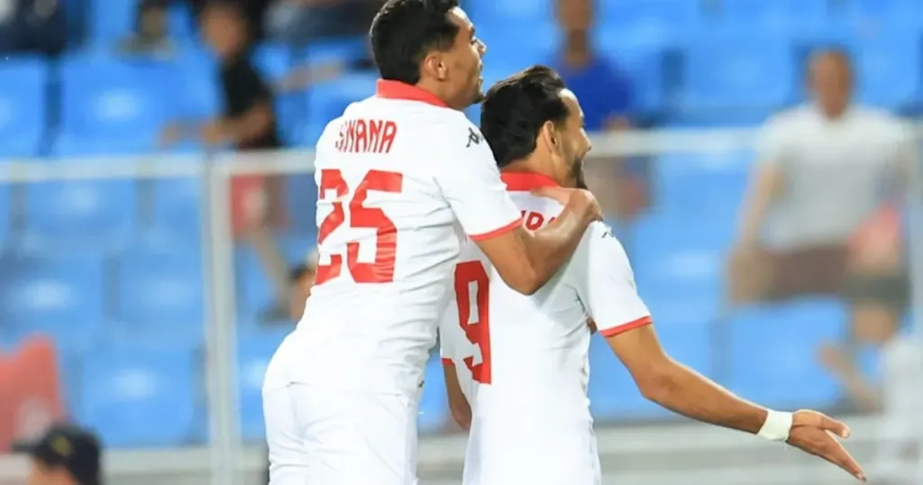 مباراة تونس ضد غينيا