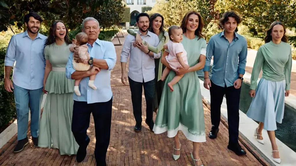 عائلة الملك حسين