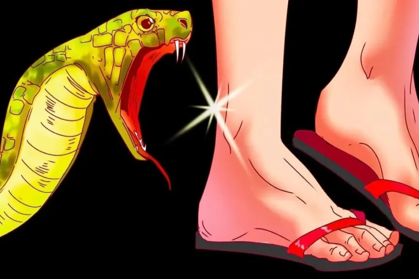 تفسير حلم لدغة الثعبان في القدم للاعزب