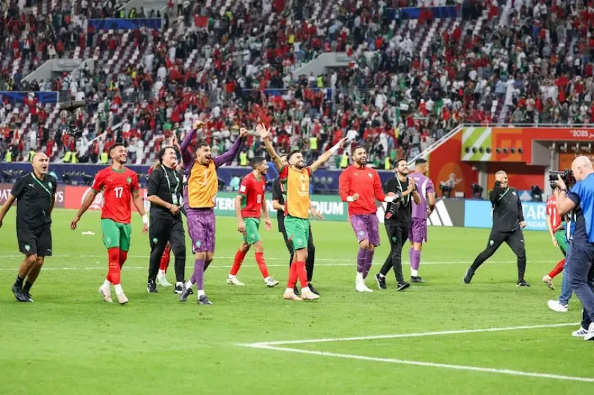 معلق المغرب ضد الإمارات 