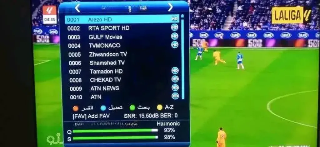 تردد قناة اريزو tv