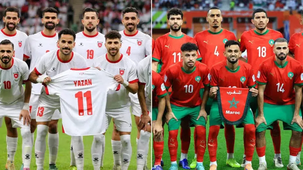 المغرب ضد الأردن 