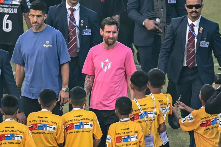 زيارة ميسي للهند