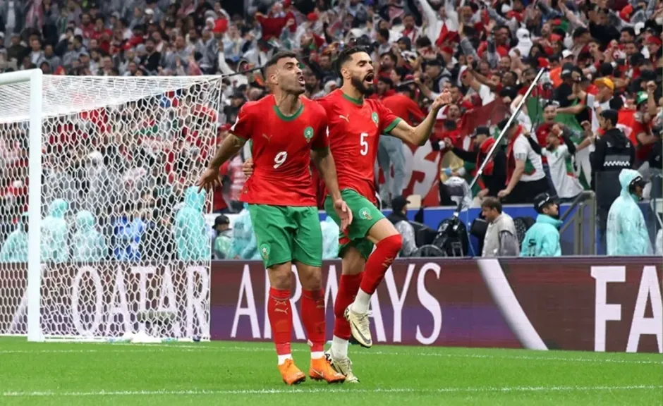 أهداف مباراة المغرب